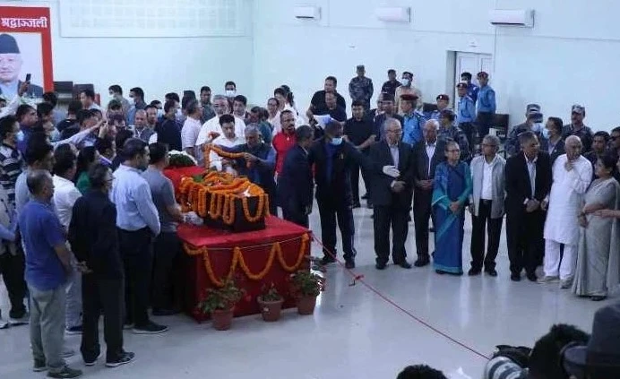 सुवास नेम्वाङको राजकीय सम्मानको साथ आज अन्त्यष्टि, शव यात्राको रुट यस्तो हुनेछ