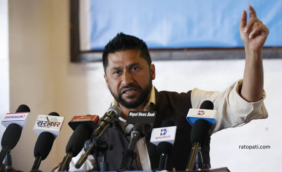 राजनीतिक दल चुनाव केन्द्रित मात्रै हुनु हुँदैन - रास्वपा सभापति लामिछाने
