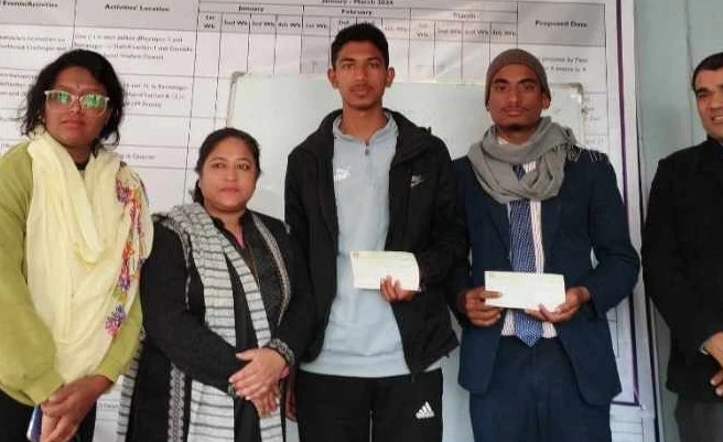 सिद्धि गणेशका छात्रहरूलाई ४० हजारको छात्रवृत्ति