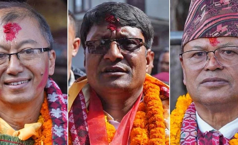 उपचुनाव हुन गैरहेको स्थानमा गत चुनावमा पार्टीहरूले प्राप्त गरेको मतभार