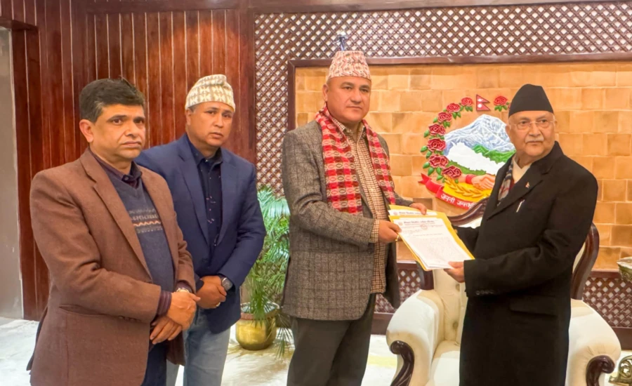 बक्यौता रकम भुक्तानीका लागि निर्माण उद्योग परिषद्को प्रधानमन्त्रीलाई आग्रह काठमाडौँ