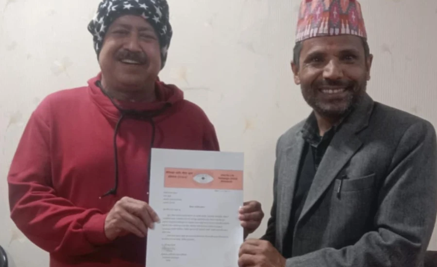 Gita4Life अभियानको तर्फबाट धनगढीका मेयर गोपी हमाललाई 'योगी'को उपाधि