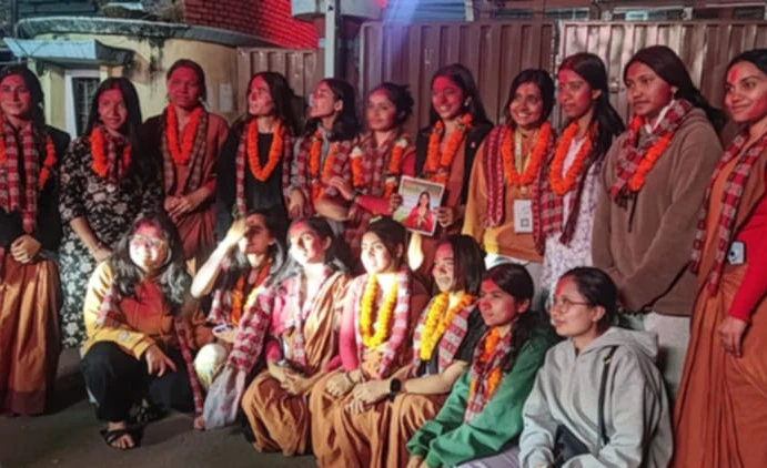 नेविसंघकी विद्रोही उम्मेदवार भुपी ऐरको प्यानल पद्मकन्याको स्ववियुमा निर्वाचित