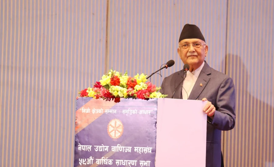 सरकार र निजी क्षेत्रको सहकार्यबाट राष्ट्रिय उपलब्धि हासिल गर्नुपर्छ- प्रधानमन्त्री ओली