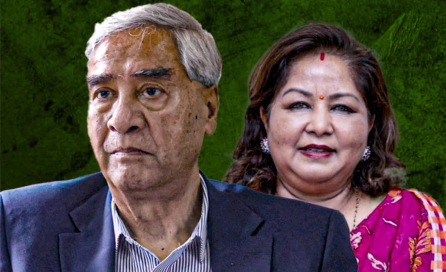 देउवा दम्पती सिंगापुरमा