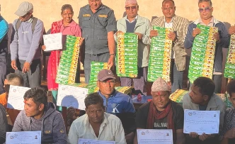 कैदीबन्दीलाई अगरबत्ती उत्पादनसम्बन्धी तालिम