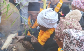 राष्ट्रिय महाधिवेशनका लागि दुमी किरात राईहरू खोटाङको खार्मीमा