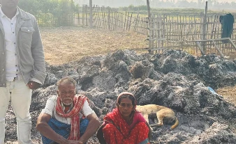 धानको कुन्यूसँगै जल्यो मुसहर परिवारको सपना
