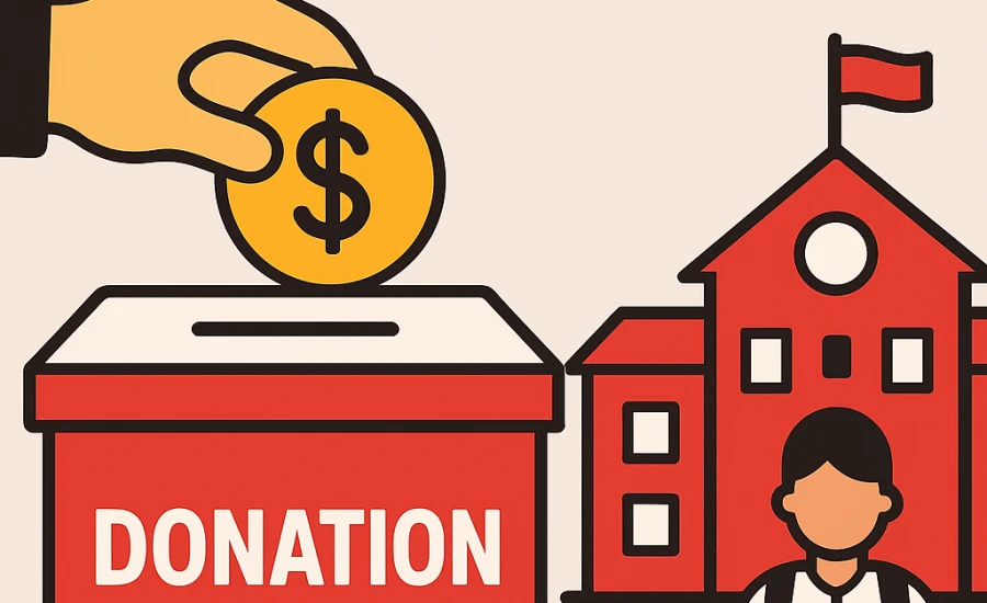 काजकिरियामा सङ्कलित भेटीबाट विद्यालयमा अक्षयकोष